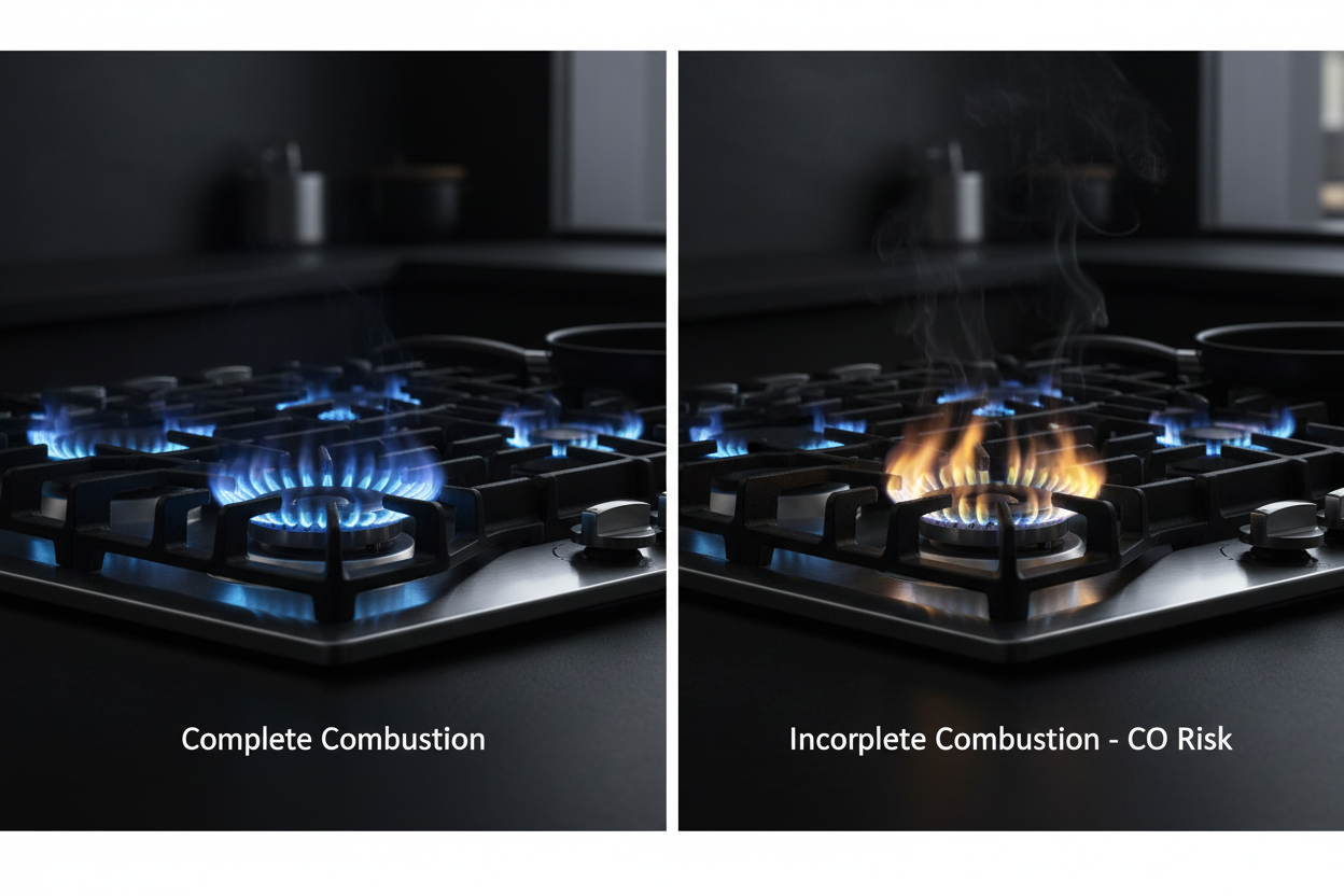Blue vs. Yellow Flames: Troubleshooting Abnormal Flames on Your 36 Gas Cooktop