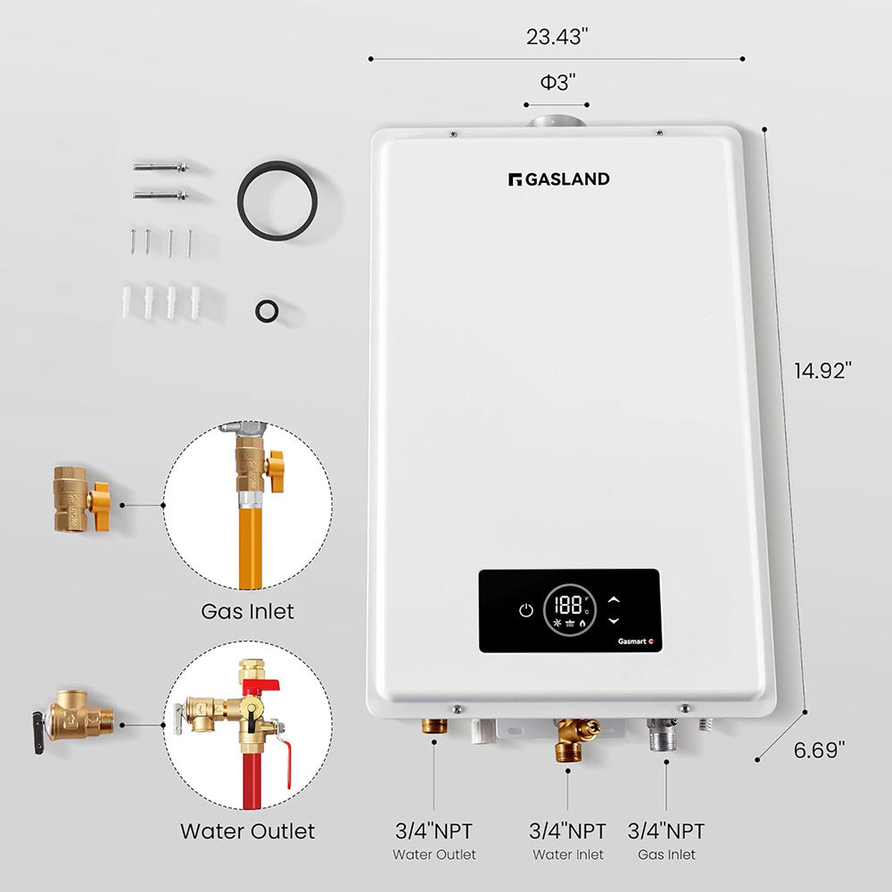 GASLAND Gasmart Residential Indoor Tankless Natural Gas Water Heater