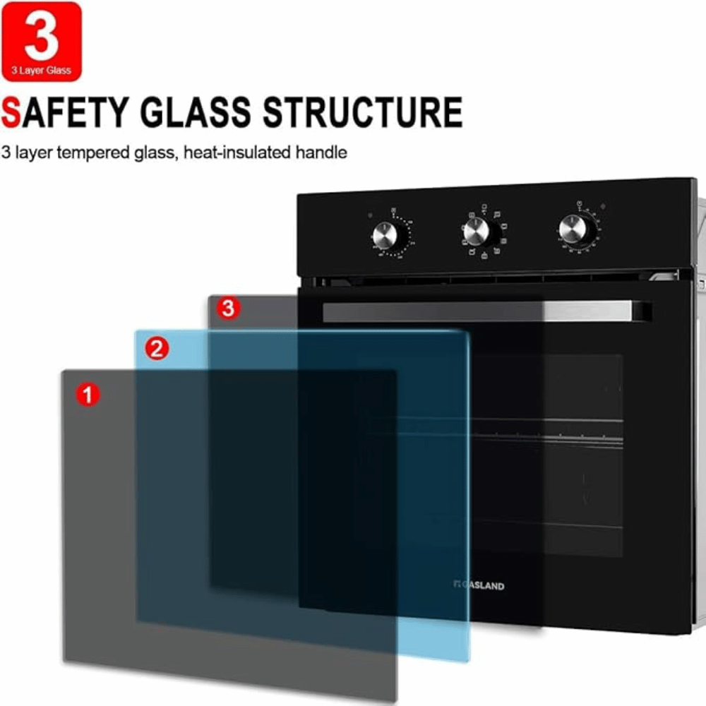 GASLAND 24" Electric Wall Oven & 30'' Gas Cooktop - 2pcs Bundle