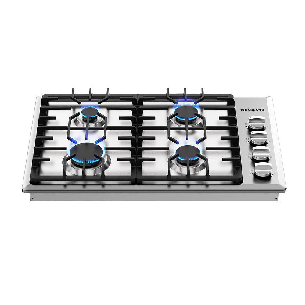 GASLAND 30" 4 Burner Side Knob Control Gas Cooktop