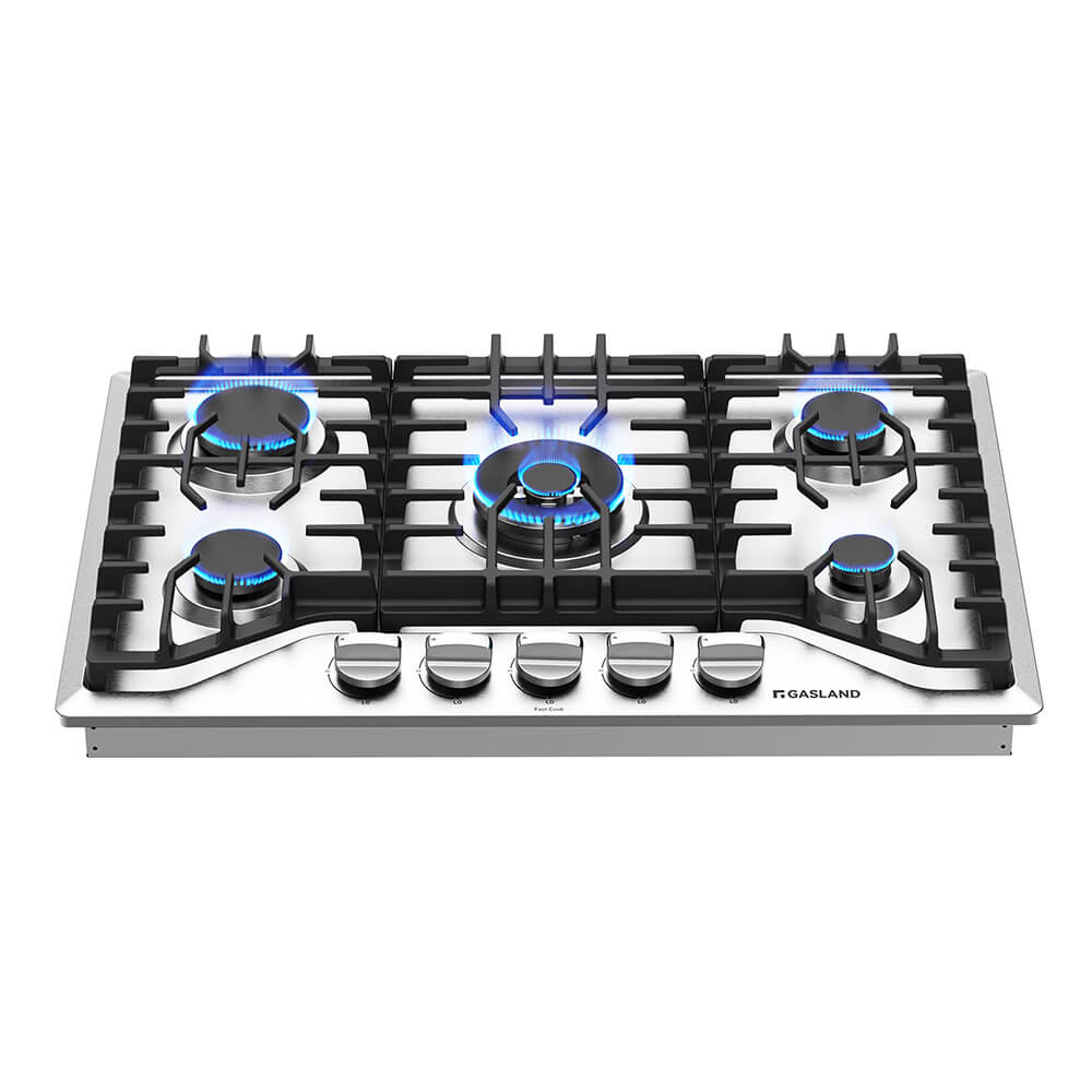 GASLAND 30" 5 Burner Stainless Steel Gas Cooktop