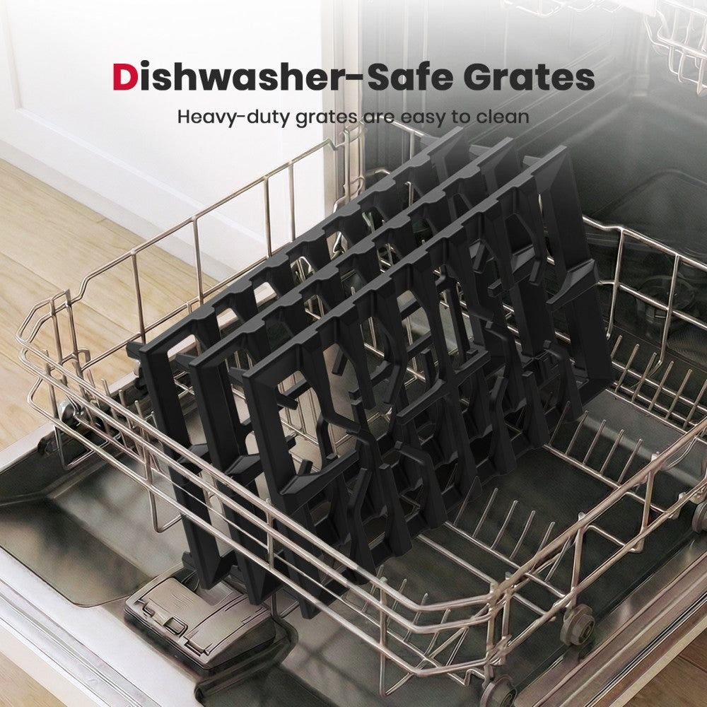 GASLAND 30" Gas Cooktop with Reversible Grill & 5 High-Efficiency Burners