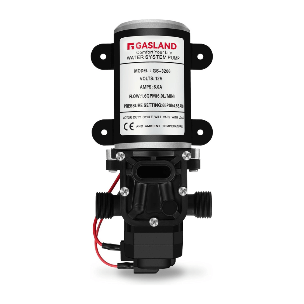 GASLAND 12V DC 1.6 GPM 65 PSI Water Pressure Pump