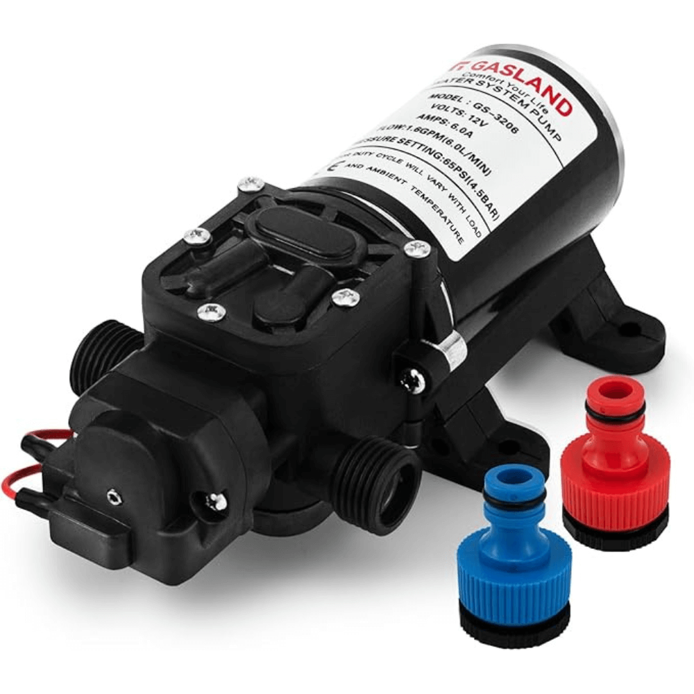GASLAND 12V DC 1.6 GPM 65 PSI Water Pressure Pump