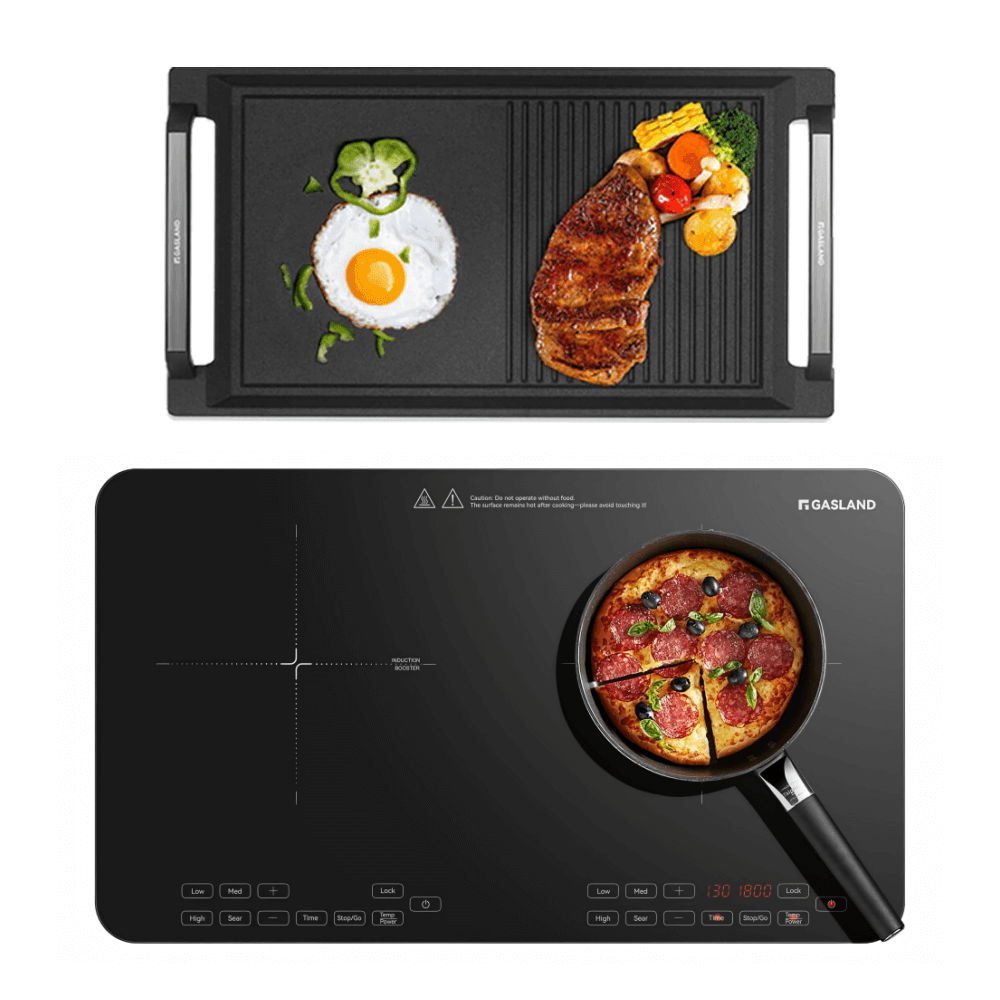 GASLAND 24" Touch Control Portable Induction Cooktop - Double Boost Burner