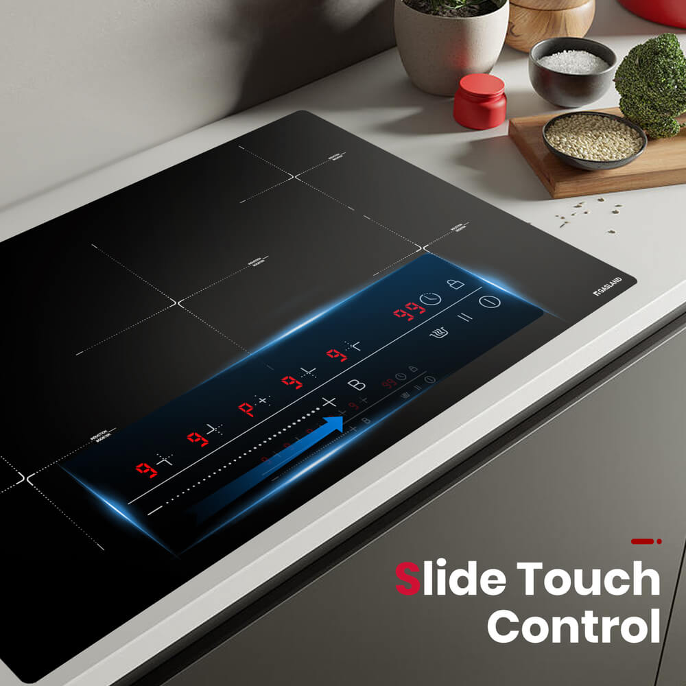 GASLAND 36 Inch 5 Boost Burner Slider Control Induction Cooktop for Wholesale