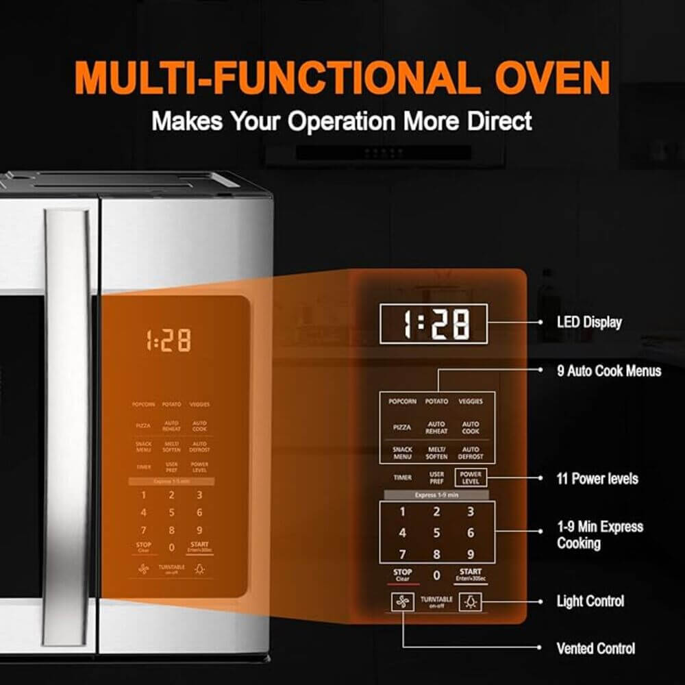 GASLAND 30" Over the Range Microwave Oven - 1.9 Cu. Ft.