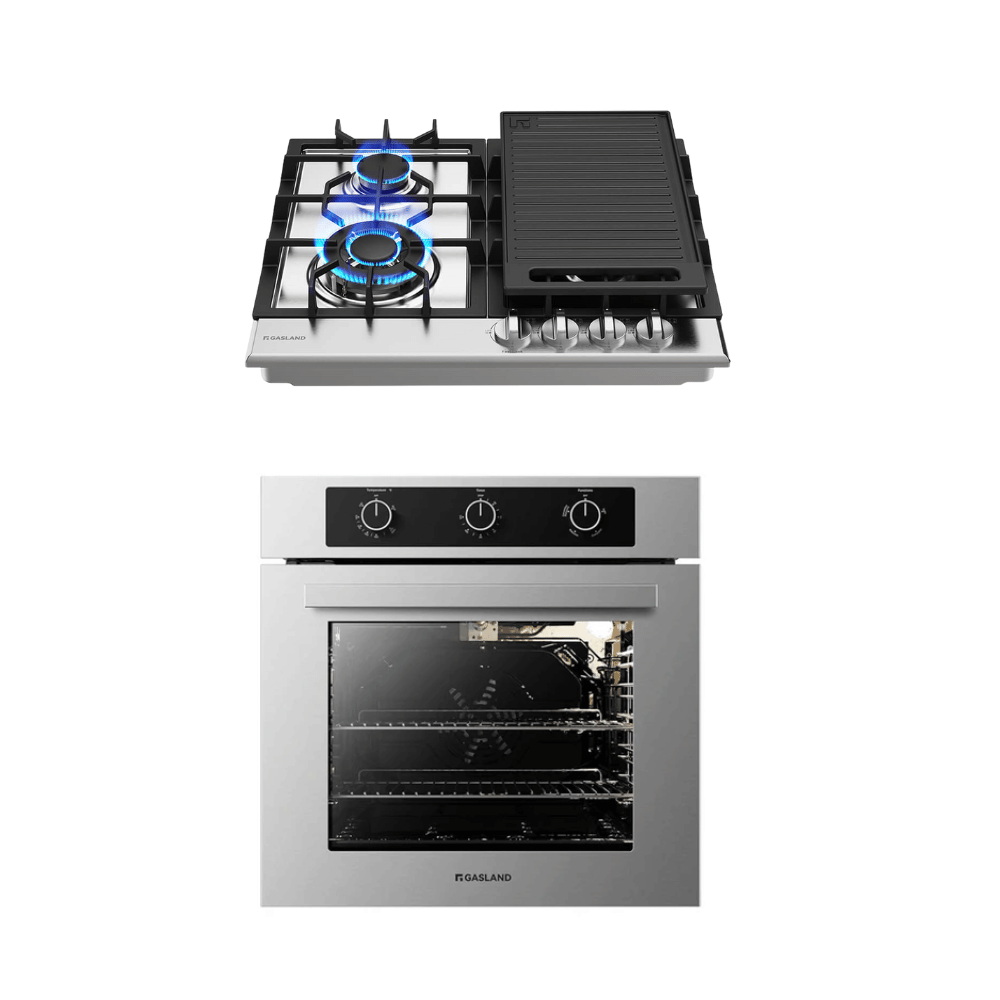 24'' Stainless Steel Gas Kitchen Appliance Set