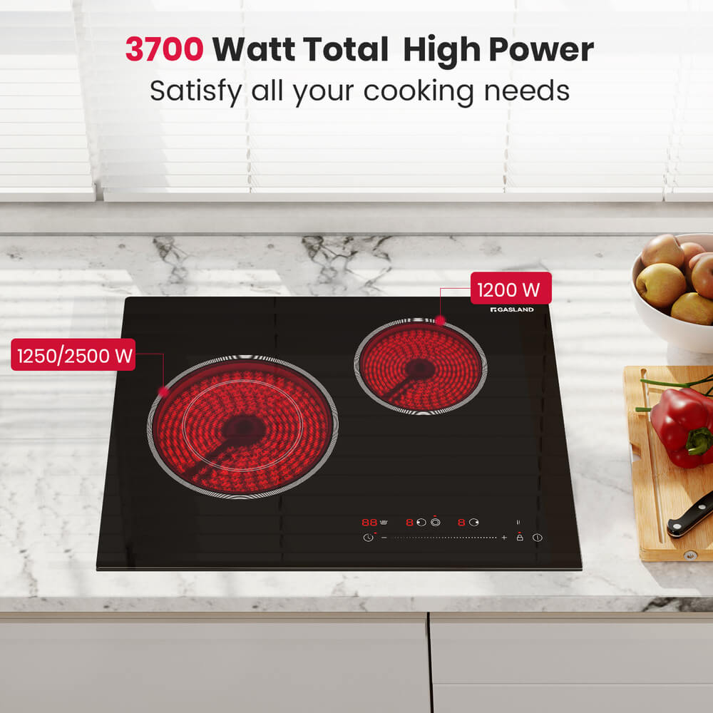 GASLAND 21" 2 Burner Touch Control Electric Cooktop