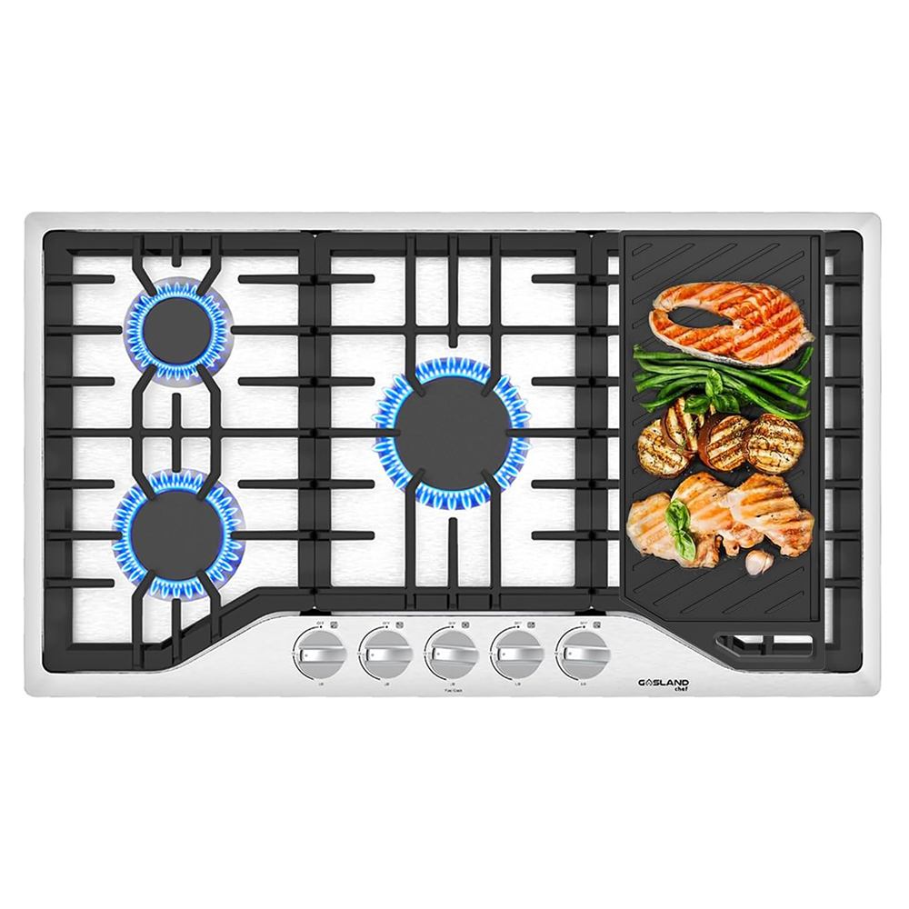 Gas Cooktop-PRO GH2905SS2FCW-GD-S20C-GASLAND Chef