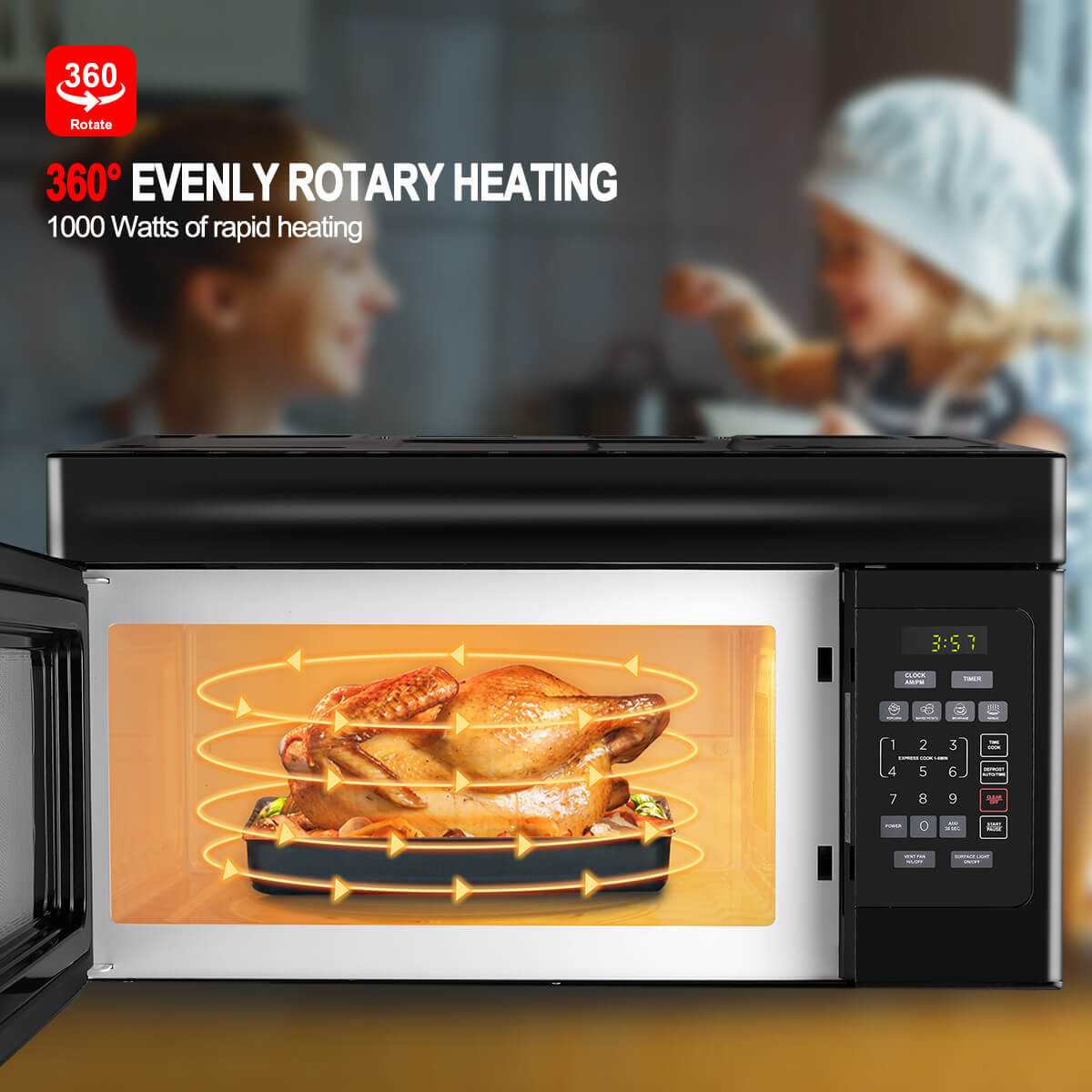 OTR Microwave Oven-OTR1603BN-GASLAND Chef