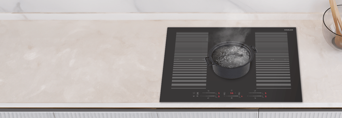 Electric Cooktop With Griddle