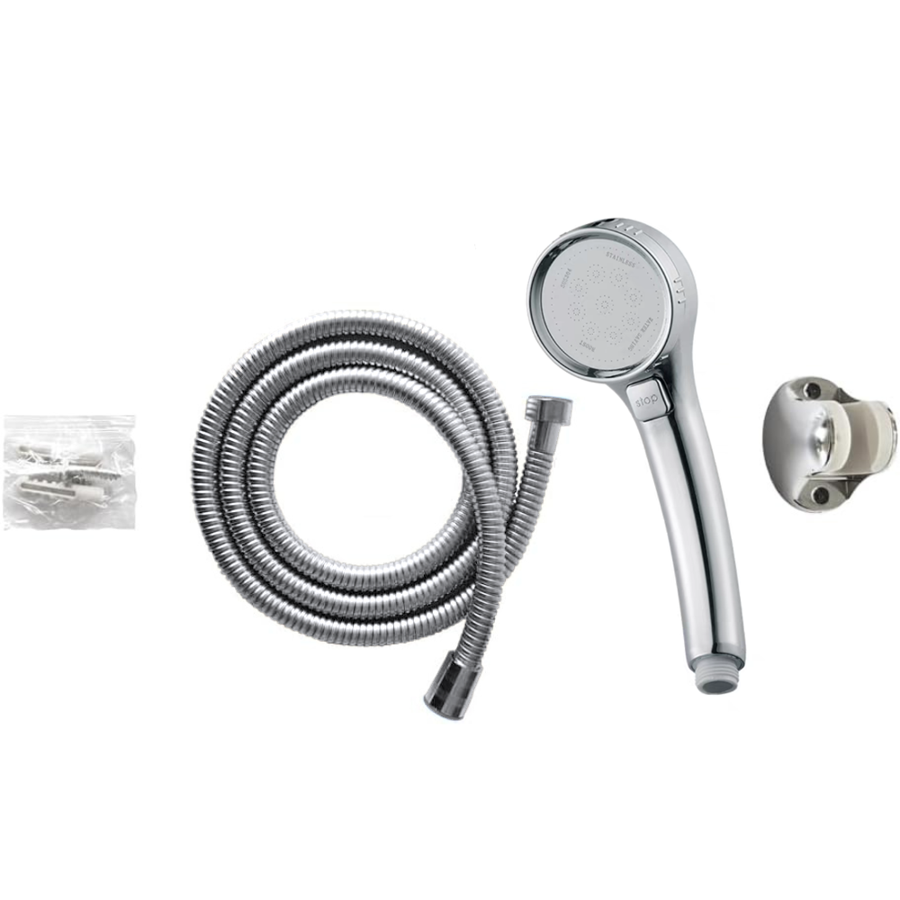 GASLAND Portable Stainless Steel Shower Head with Hose