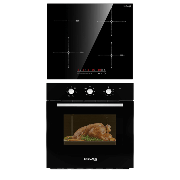 2 Piece Kitchen Appliances Packages 24" Induction Cooktop & 24" Electric Wall Oven