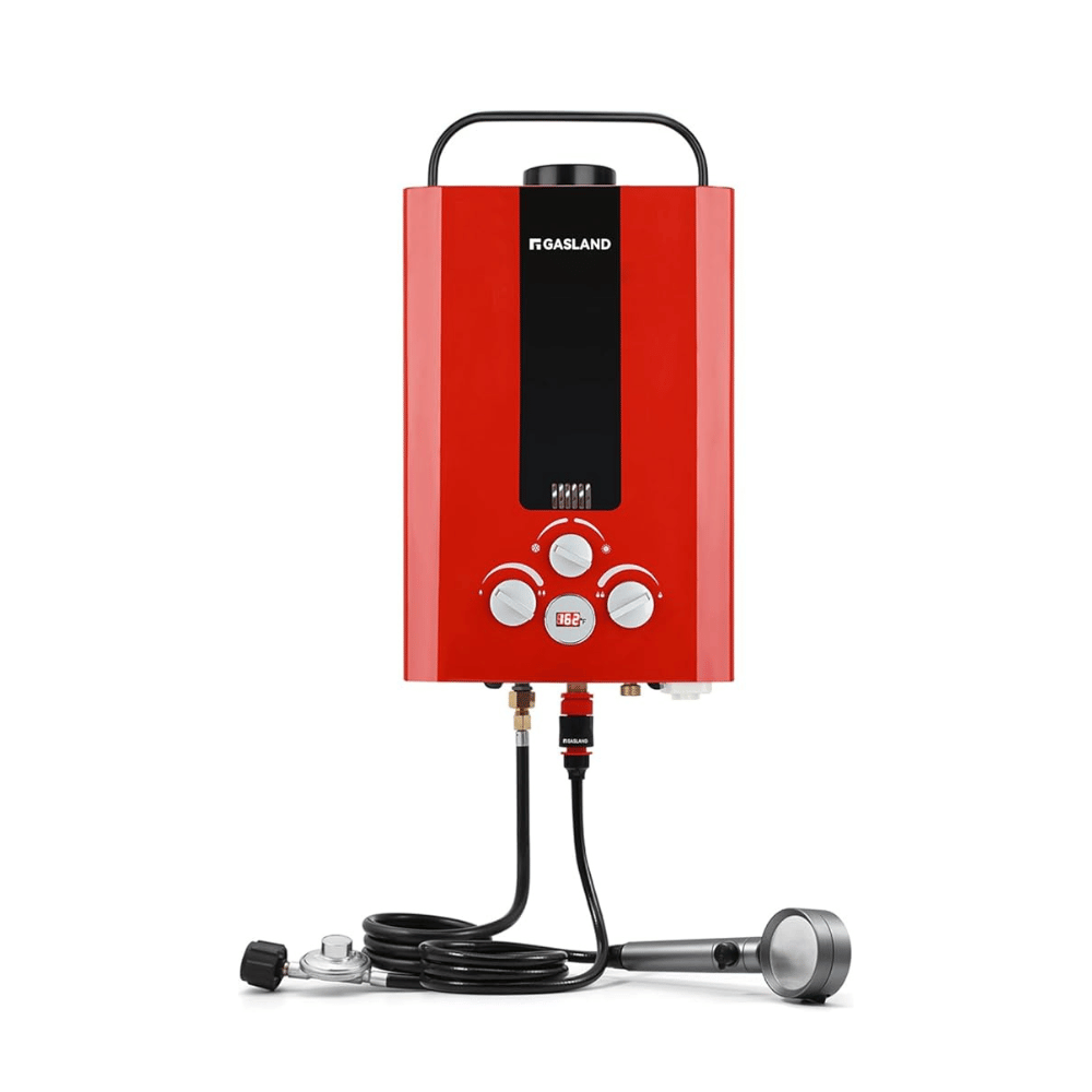 GASLAND Portable Tankless Propane Water Heater - 1.58GPM 6L Digital Screen