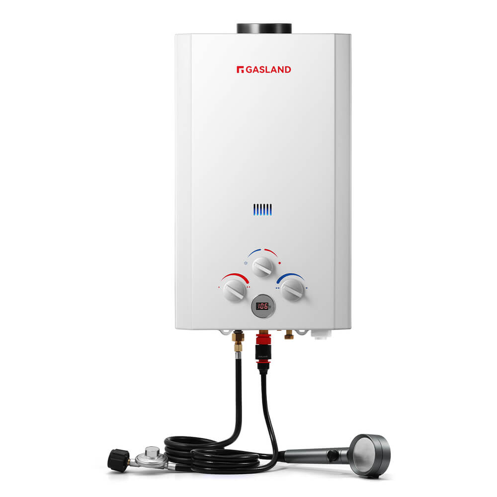 GASLAND Propane Tankless Water Heater - 2.64GPM 10L Digital Screen