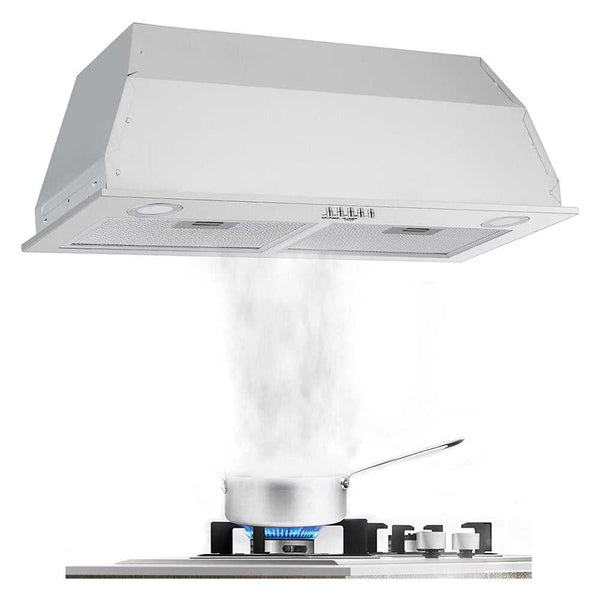 GASLAND Chef 30 Inch Ultra Quiet 3 Speed 350 CFM Ducted Push Button Control Stainless Steel Vent Hood