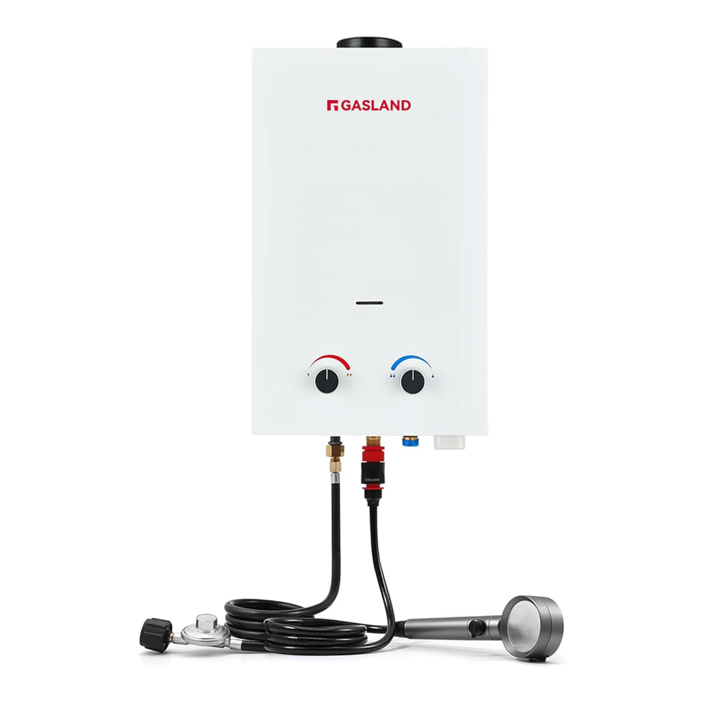 GASLAND Portable Tankless Propane Water Heater - 2.64GPM 10L 68,000 BTU