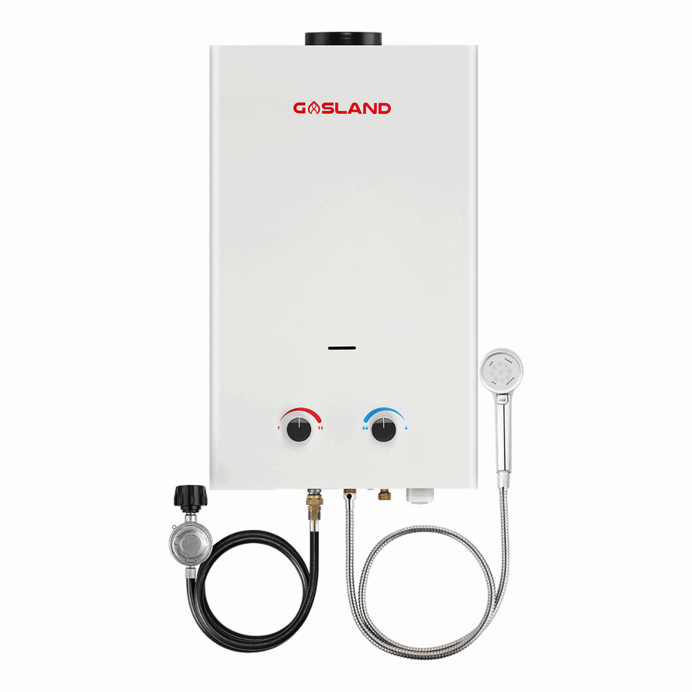 Gasland Chef Outdoor Portable Tankless Water Heater- 3.18GPM 12L -White