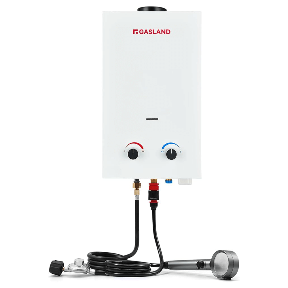 GASLAND Camper Tankless Water Heater - 3.18GPM 12L White