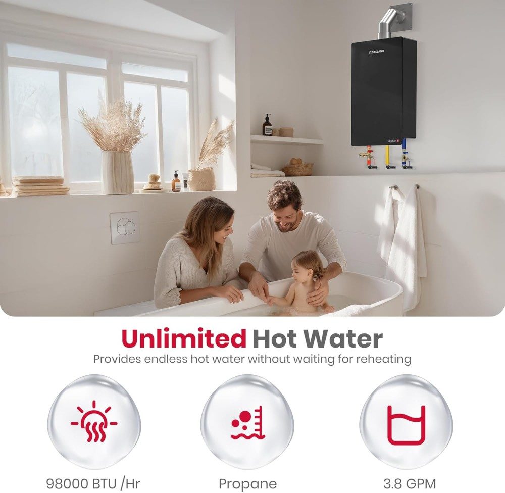 GASLAND Gasmart E Residential Indoor LPG Tankless Water Heater