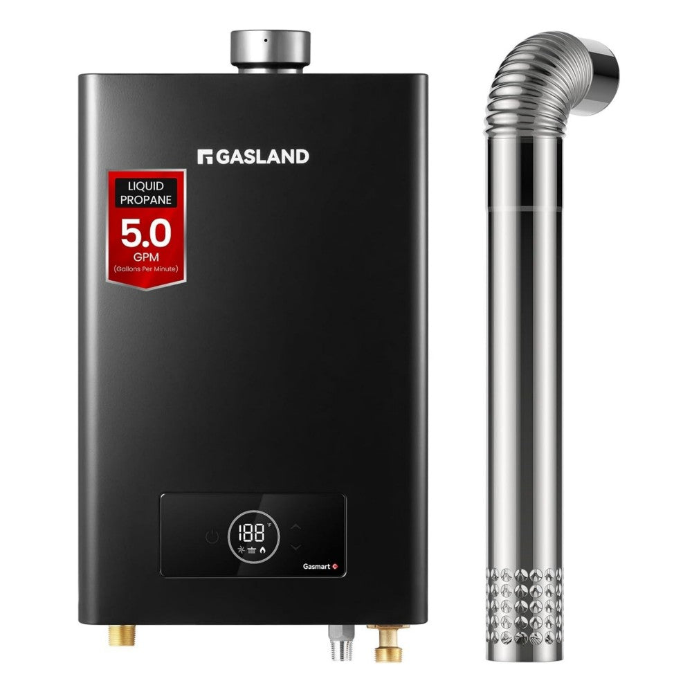 GASLAND Gasmart C 5.0 GPM Indoor Propane Water Heater with 3" Vent Pipe