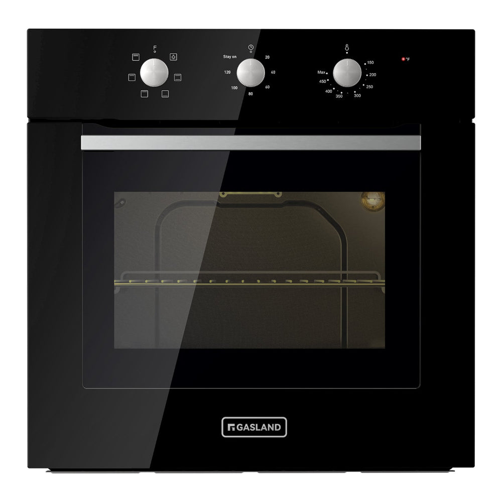 GASLAND 24" 2.3Cu.f 5 Modes Built-in Electric Single Wall Oven - Black