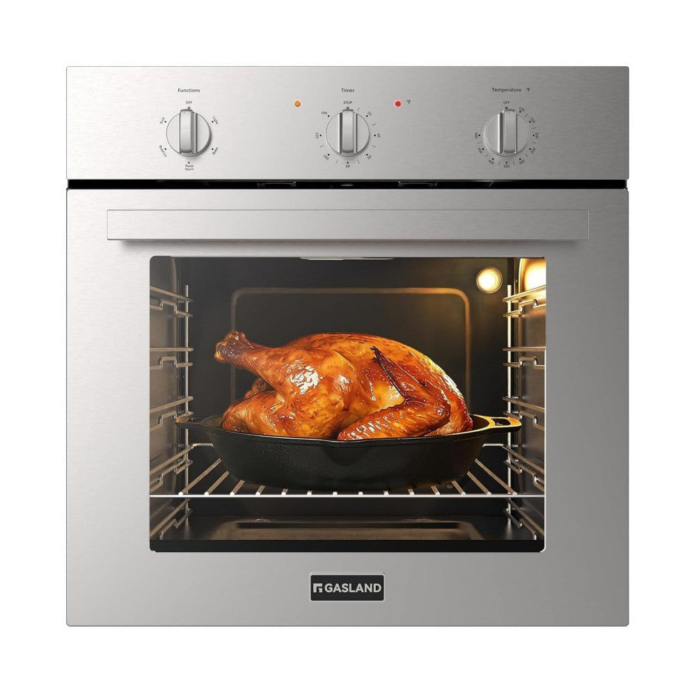 24" 2.79 Cu.ft. 5 Cooking Modes Built-In Electric Wall Oven - Stainless Steel