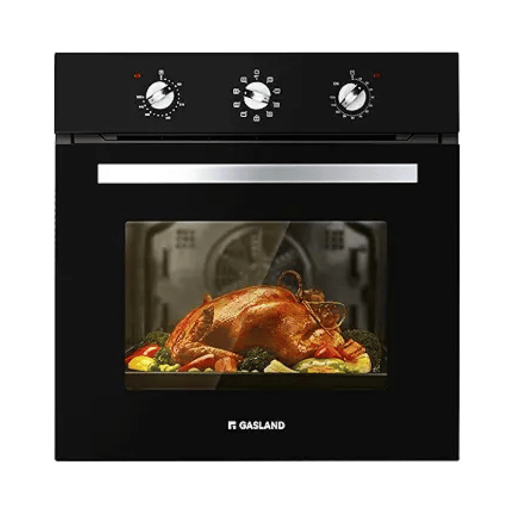 GASLAND 24" 2.3Cu.f 9 Modes Built-in Electric Single Wall Oven with Rotisserie - Black