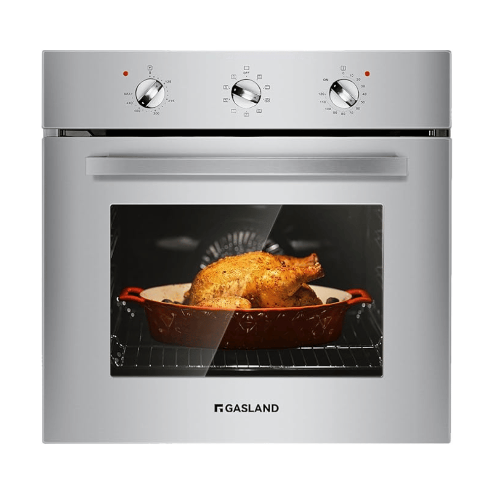 GASLAND 24" 2.3Cu.f 9 Modes Built-in Electric Single Wall Oven with Rotisserie - Stainless Steel