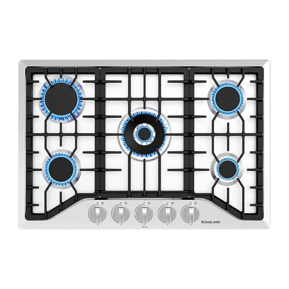 GASLAND 30" 5 Burner Stainless Steel Gas Cooktop