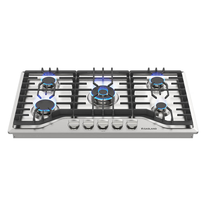GASLAND Chef 36" 5 Burner Stainless Steel Gas Cooktop