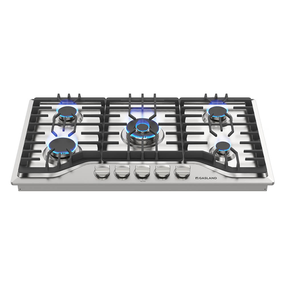 GASLAND Chef 36" 5 Burner Stainless Steel Gas Cooktop