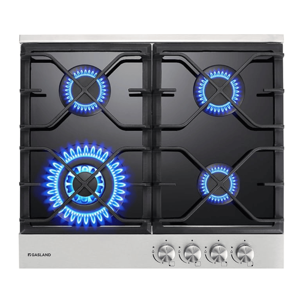 GASLAND 24" 4 Burner Tempered Glass Gas Cooktop