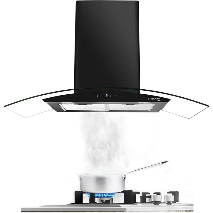 GASLAND Chef 36 Inch Ultra Quiet 3 Speed 350 CFM Ducted Sensor Touch Control Wall Mount Range Hood