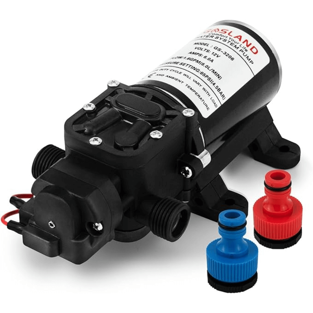 GASLAND 12V DC 1.6 GPM 65 PSI Water Pressure Pump