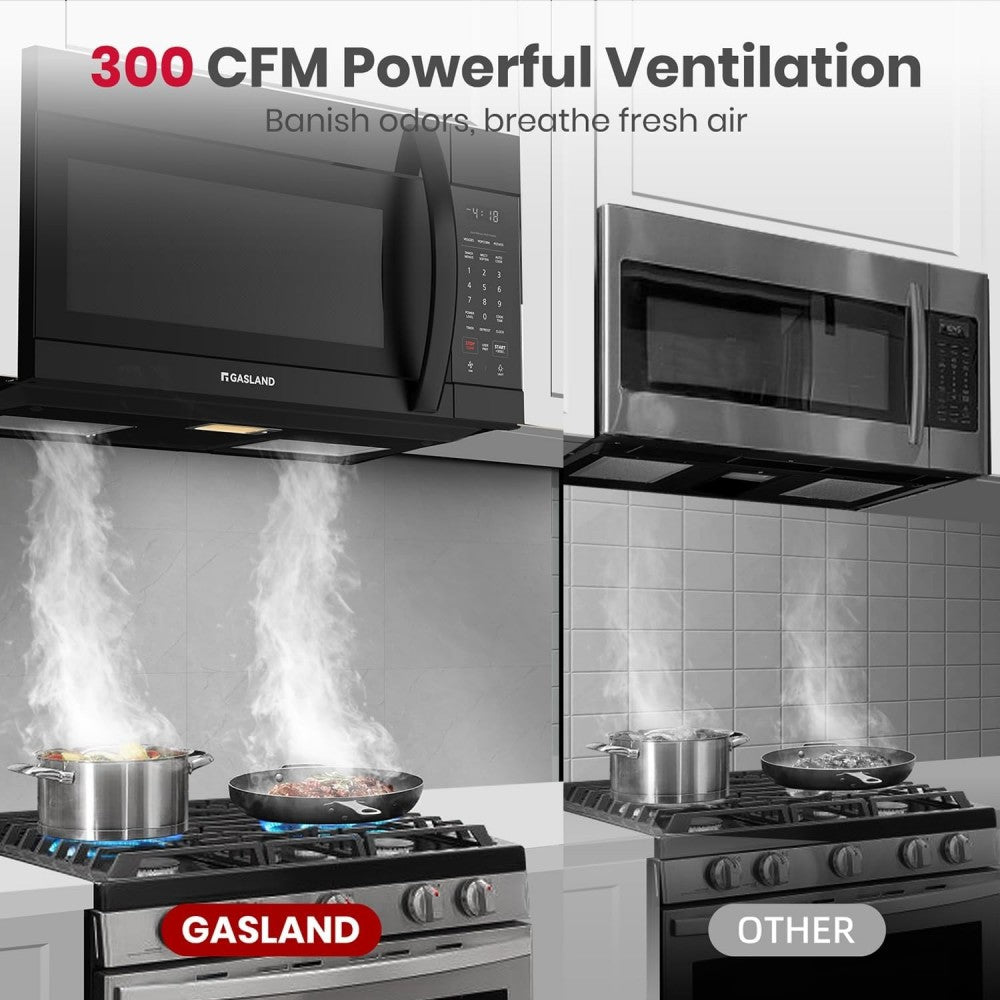 30" 1.7 Cu. Ft. 1000W Over-the-Range Microwave