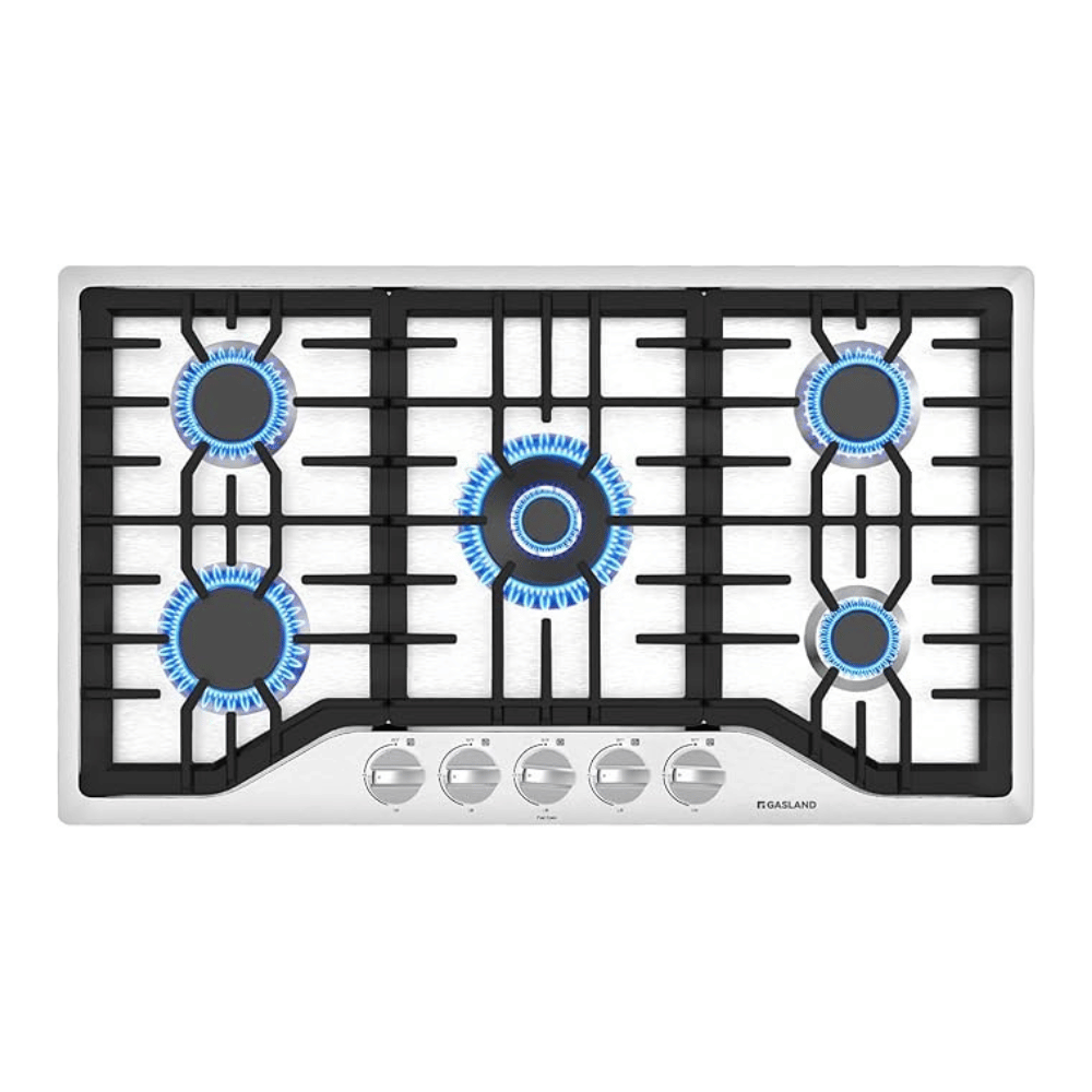 GASLAND 36" 5 Burner Stainless Steel Gas Cooktop