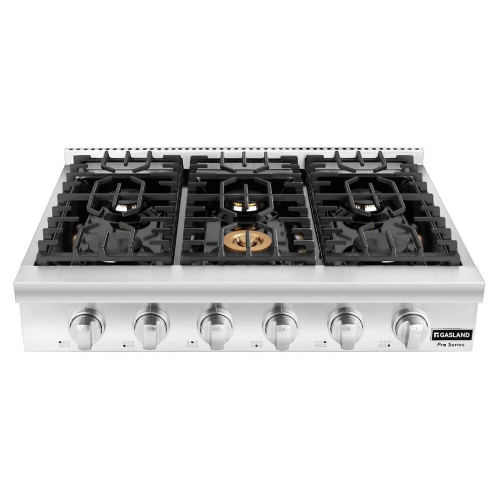 GASLAND Chef 36" 6 Burner Professional Gas Rangetop