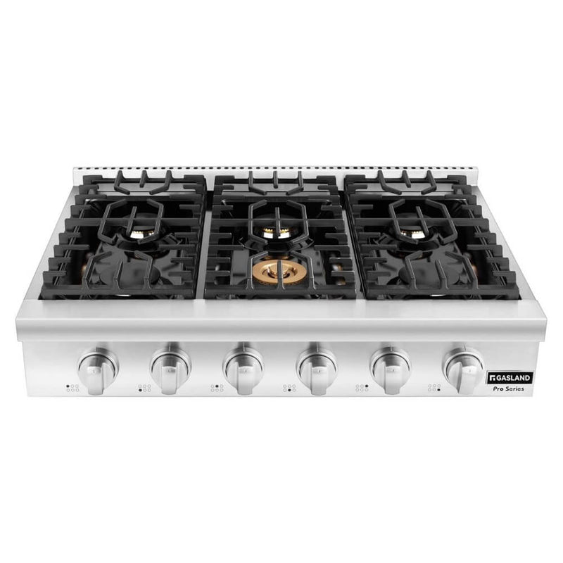 GASLAND Chef 36" 6 Burner Professional Gas Rangetop