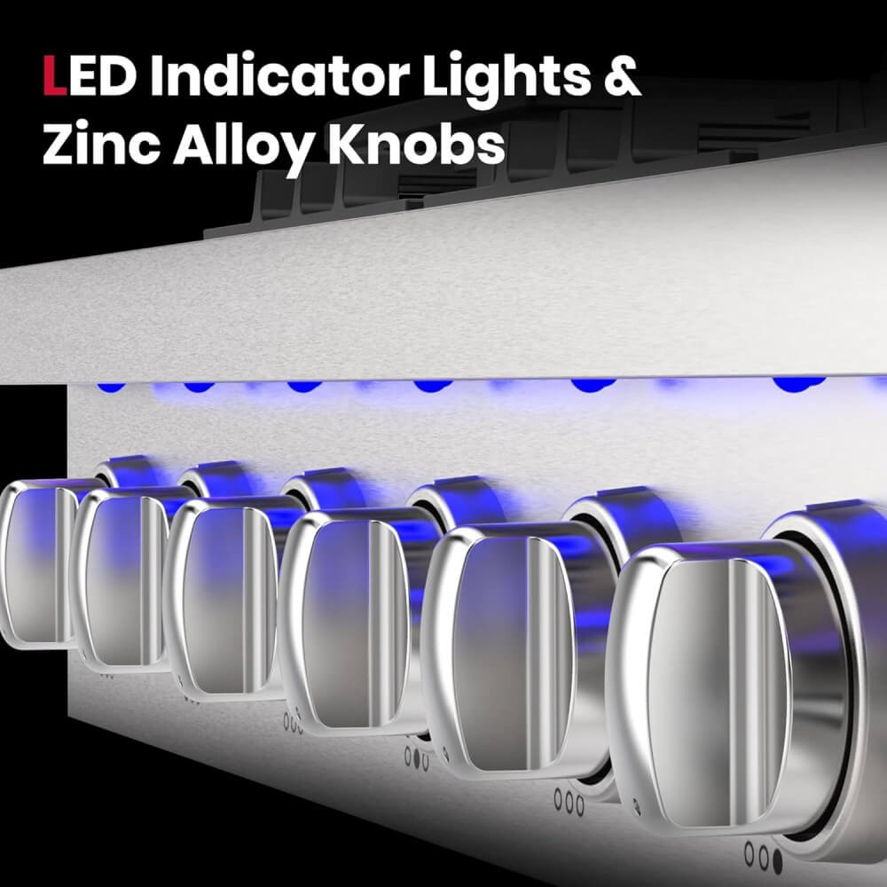 GASLAND 36" 6 Burner Professional Gas Rangetop