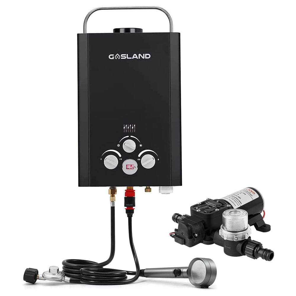 GASLAND Pro-Style Portable Tankless Propane Gas Water Heater