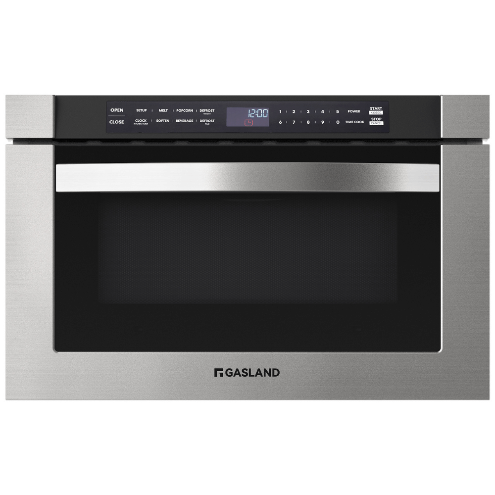 GASLAND 24 Inch 10 Cooking Levels 1.2 cu. ft. Drawer Microwave