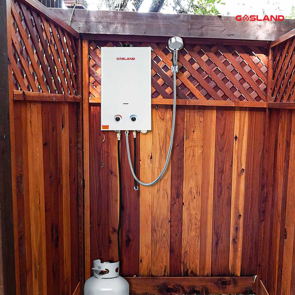 GASLAND Tankless Propane Water Heater 2.64GPM 10L 68,000 BTU Outdoor