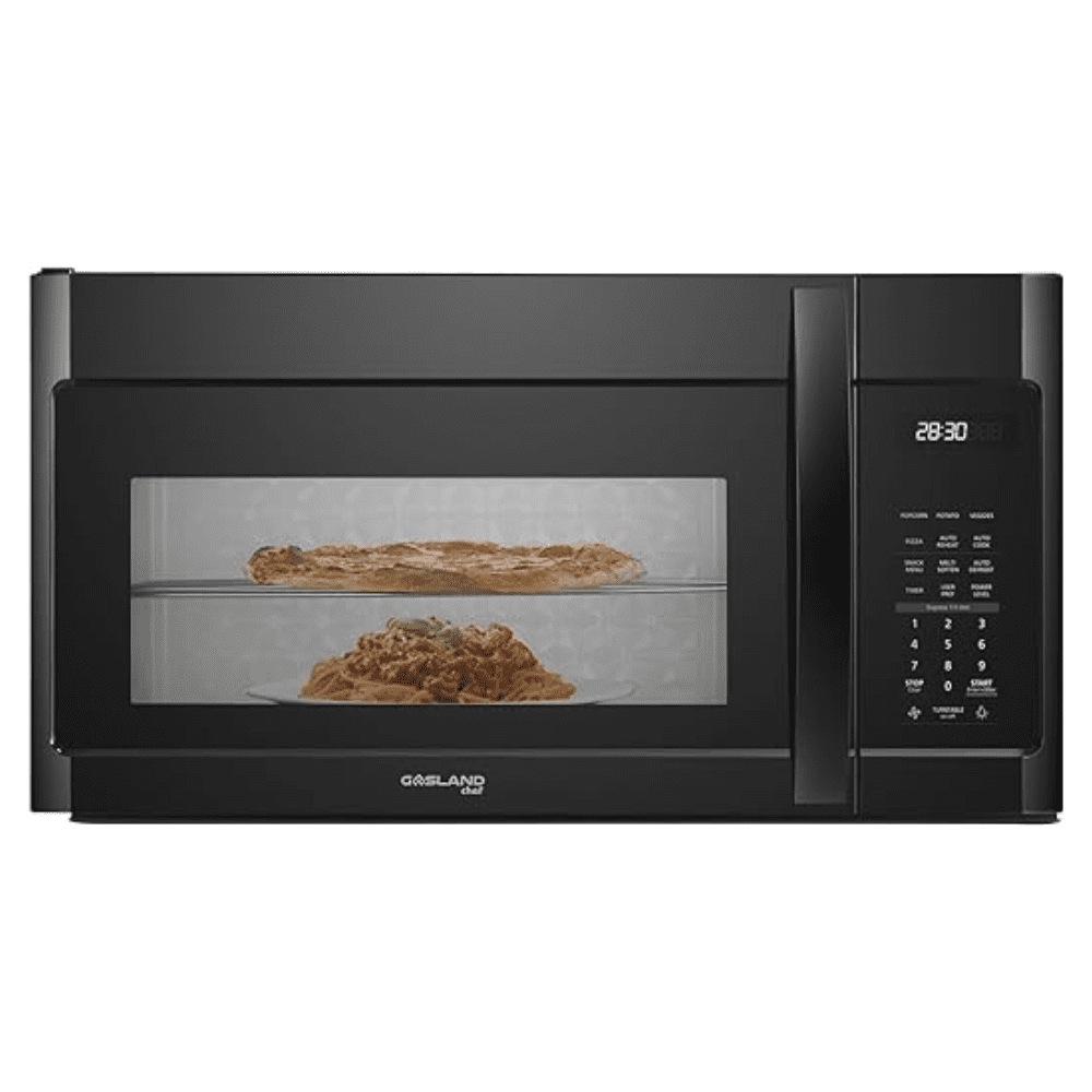 Gasland 30 Inch Over - the - Range Microwave Ovenwith 1.9 Cu. Ft. Capacity, 300 CFM in Black