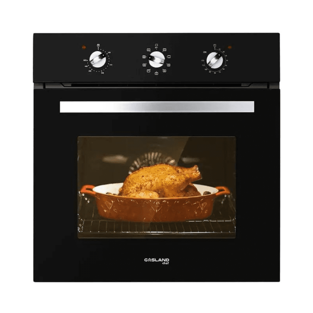GASLAND Chef 24 Inch 2.3Cu.f 9 Cooking Modes Stainless Steel Built-in Electric Single Wall Oven with Rotisserie