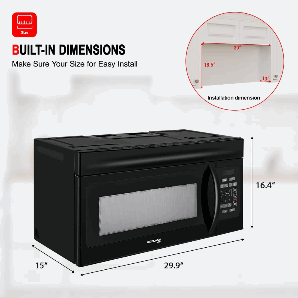 OTR Microwave Oven-OTR1603B-GASLAND Chef