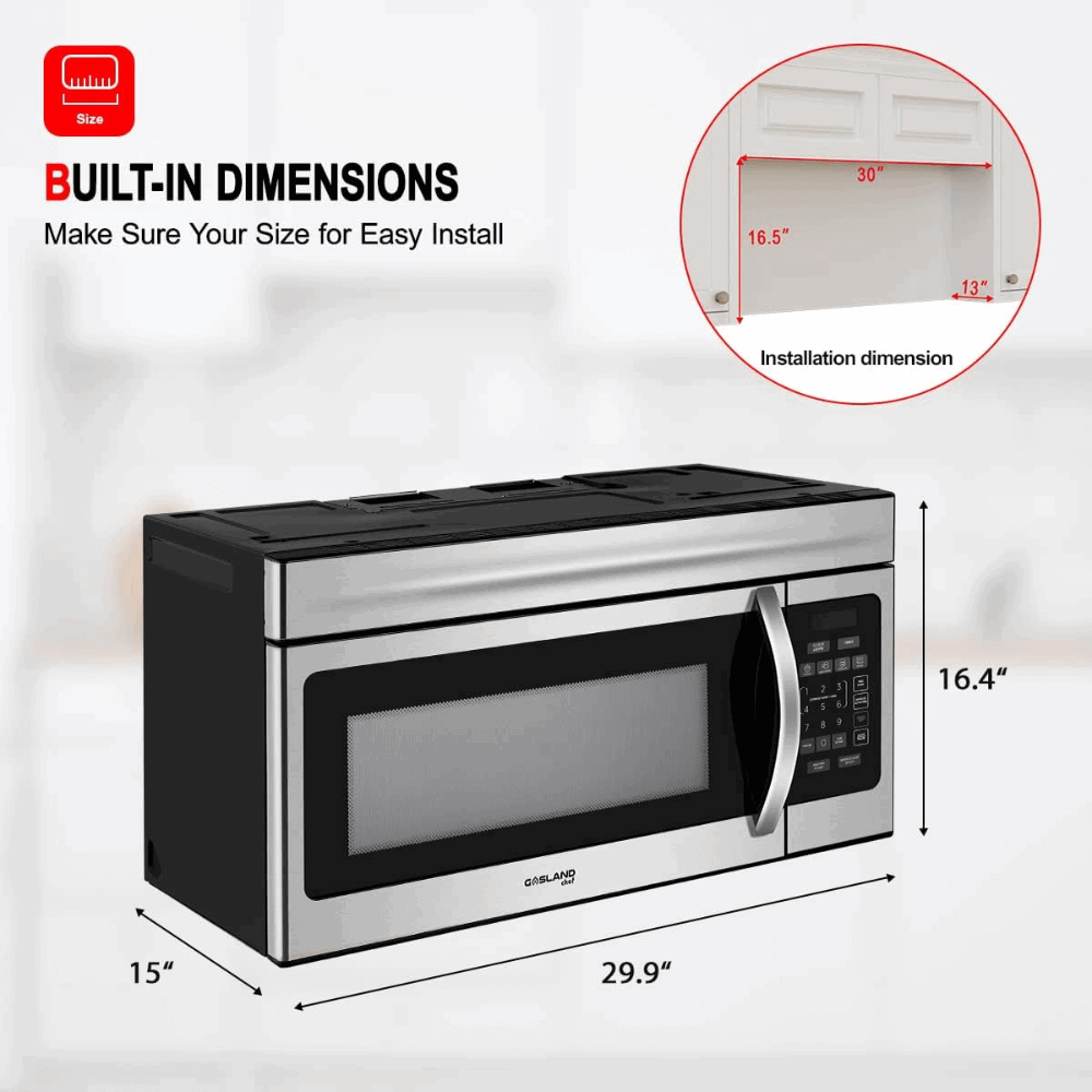 OTR Microwave Oven-OTR1603S-GASLAND Chef