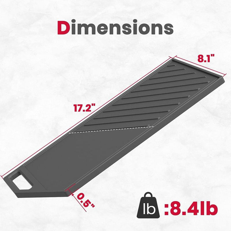 GASLAND Chef 5 Burner Gas Cooktop 30 Inch 41,300 BTU Black Enamel Glass