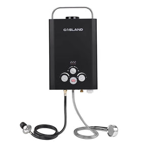 Gasland Chef Outdoor Portable Tankless Water Heater- 1.58GPM 6L - Silver